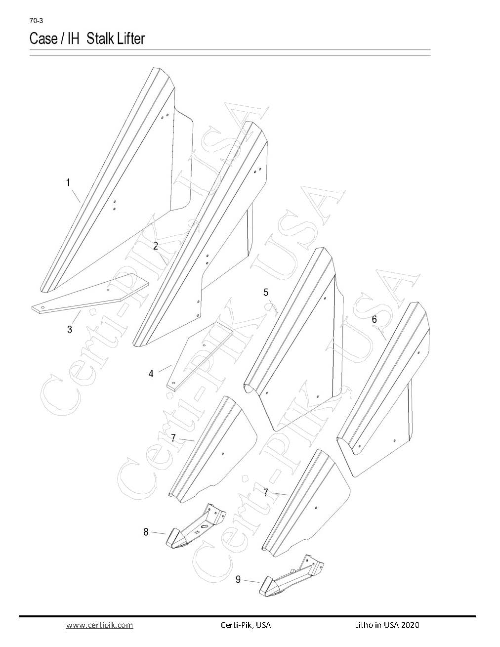 26348A2-316 - Case / IH Stalk Lifter