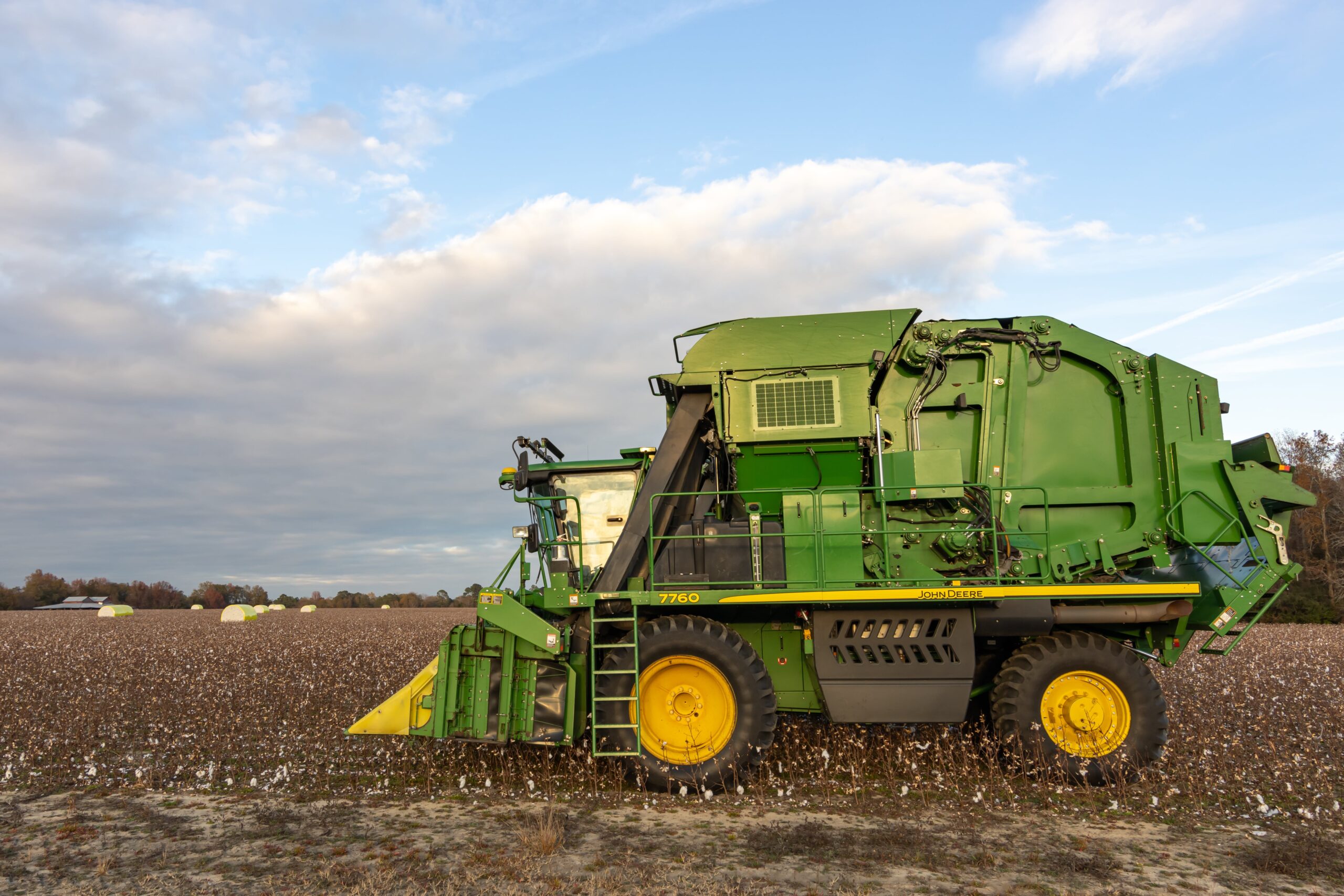 John Deere Cotton Harvester
